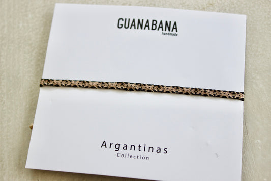 Guanabana(グアナバナ) ハンドメイド ブレスレット #ブラック