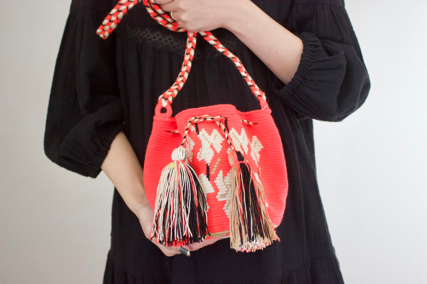 Guanabana(グアナバナ)medium bag ミディアムバッグ レッド G12W00012138