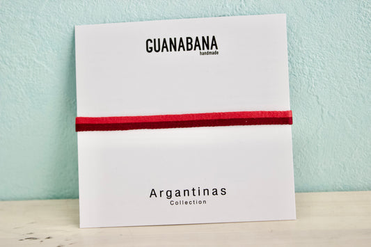 Guanabana(グアナバナ)ハンドメイド ブレスレット レッド G11E100001947