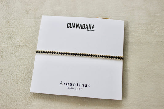 Guanabana(wayuu)グアナバナ ハンドメイド ブレスレット 黒