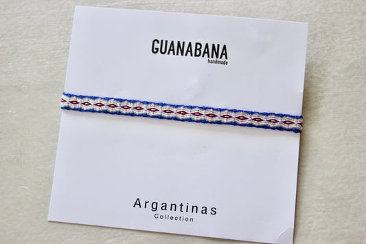 Guanabana(グアナバナ) ハンドメイド ブレスレット ブルー 0156