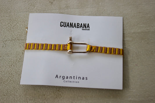 Guanabana(wayuu ハンドメイド)グアナバナ ブレスレット 1803 イエロー