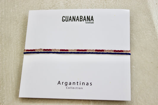 Guanabana(グアナバナ)ハンドメイド ブレスレット トリコロール