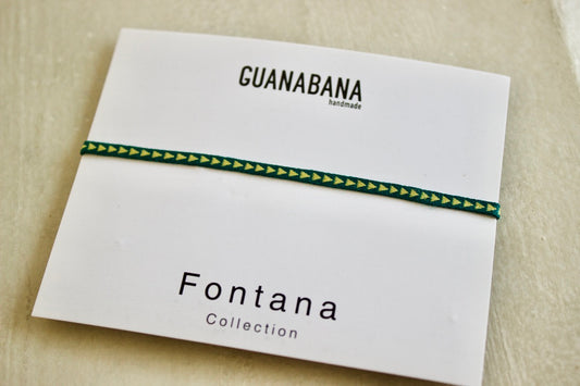 Guanabana(グアナバナ)ハンドメイド ブレスレット グリーン
