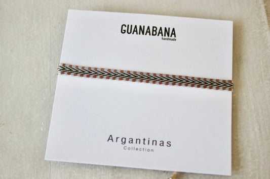 Guanabana(グアナバナ)handmade ブレスレット グレー