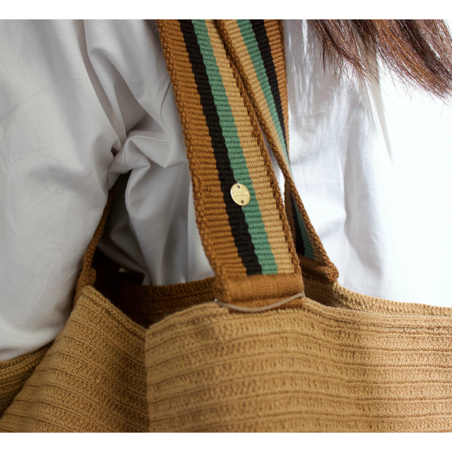 Guanabana(グアナバナ)ハンドメイド トートバッグ #ブラウン