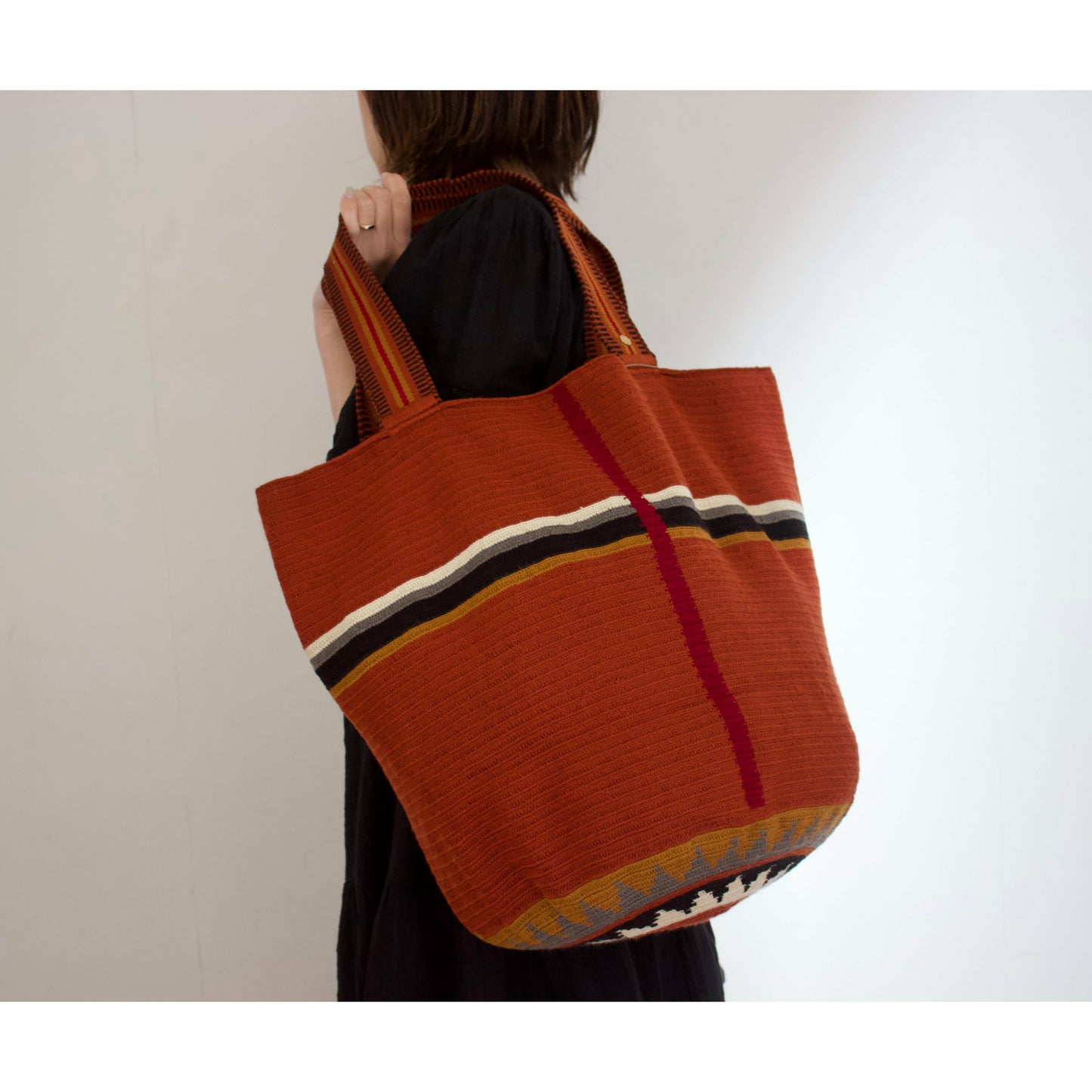 Guanabana(グアナバナ)handmade トートバッグ ダークブラウン