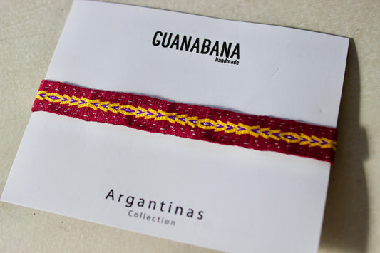 Guanabana(グアナバナ)handmade ブレスレット レッド