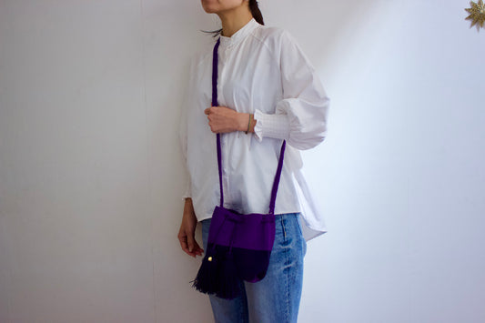 Guanabana(グアナバナ)Mediumu bag ミディアムバッグ パープル