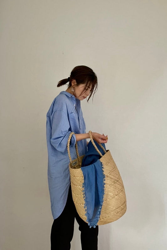 【職人の技術】人気商品のカゴバッグについて