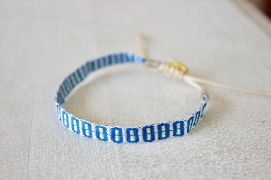 Guanabana（グアナバナ） ハンドメイド ブレスレット #ブルー