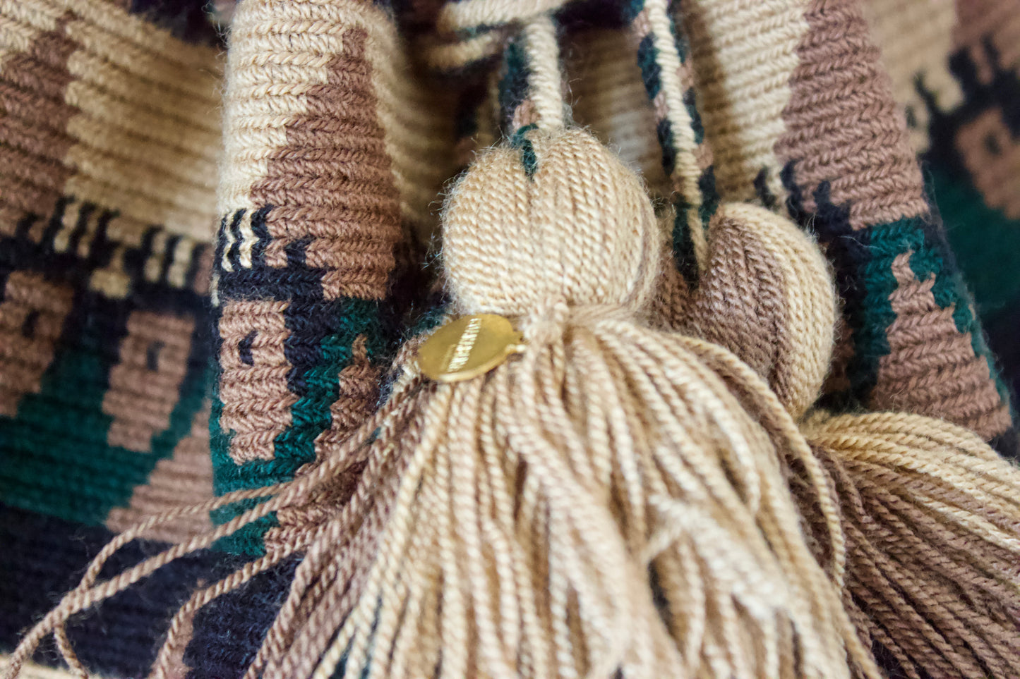 Guanabana(wayuu bag） グアナバナ ハンドメイド  ミディアムバッグ 1982