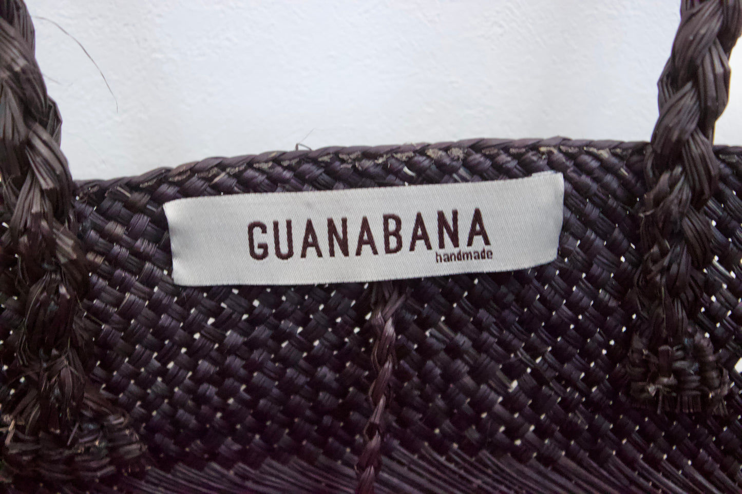 Guanabana（グアナバナ）ハンドメイド　新作カゴバッグ（ブラック）
