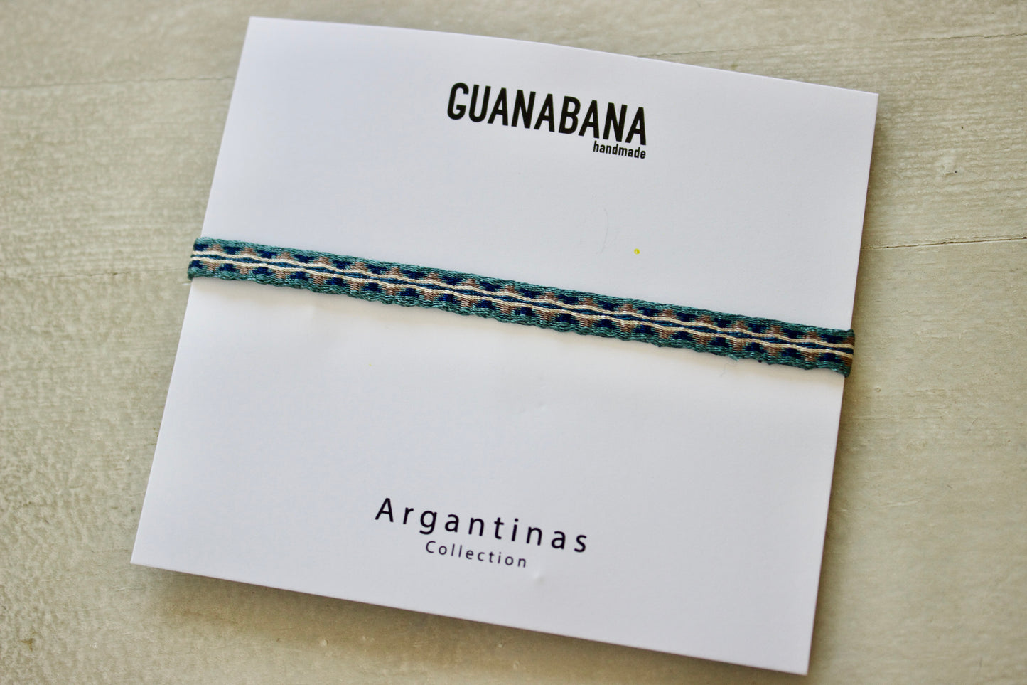 Guanabana（グアナバナ） ハンドメイド ブレスレット #グリーン