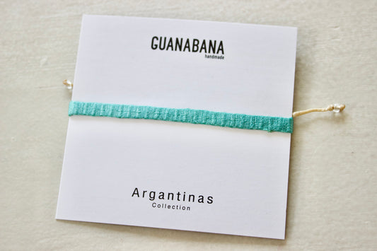 Guanabana（グアナバナ）ハンドメイド　ブレスレット グリーン　2600