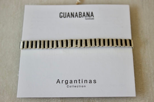 Guanabana(グアナバナ）handmade ブレスレット　ベージュ