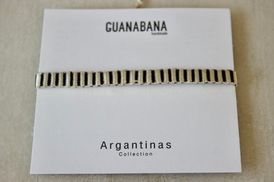 Guanabana(グアナバナ）handmade ブレスレット　ベージュ