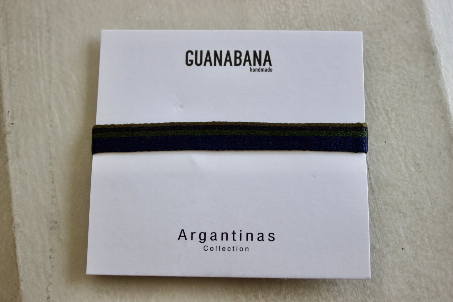Guanabana（グアナバナ） ハンドメイド ブレスレット ネイビー