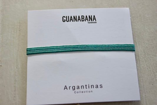 Guanabana（グアナバナ）handmadeブレスレット　グリーン