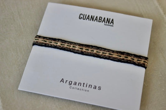 Guanabana（グアナバナ）handmade ブレスレット　ブラック