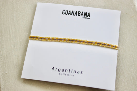 Guanabana（グアナバナ）ハンドメイド ブレスレット　イエロー