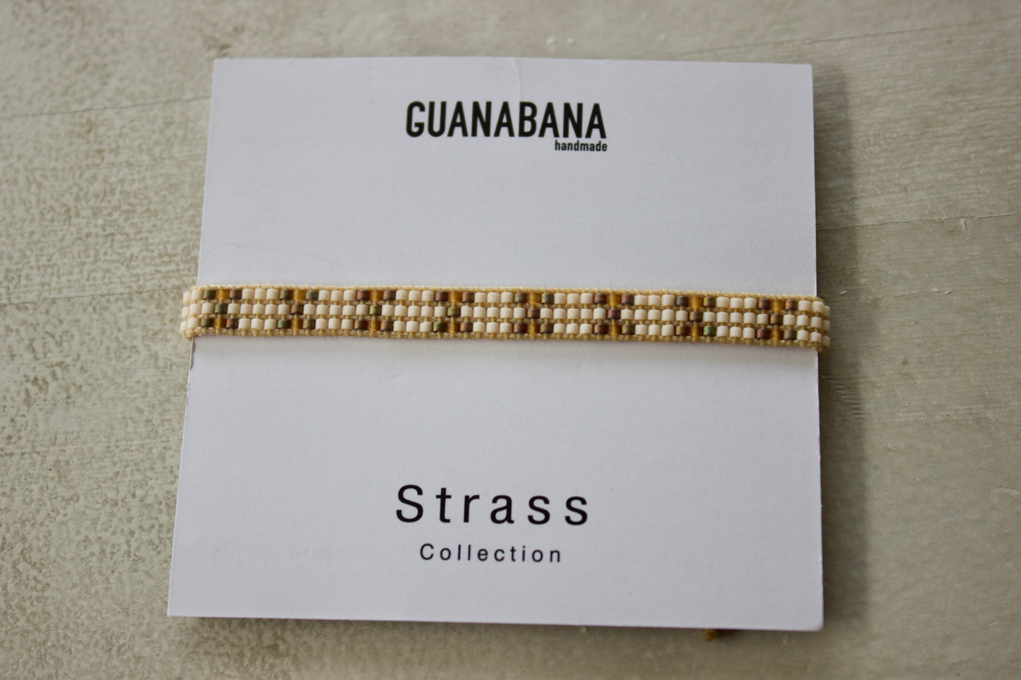 Guanabana（wayuu）グアナバナ ハンドメイド ブレスレット ミユキビーズ 0113