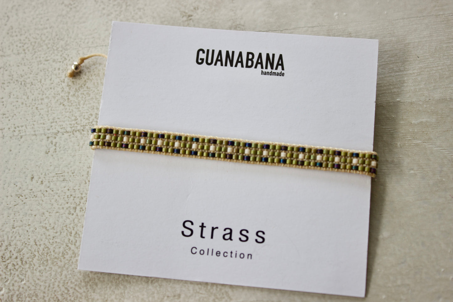 Guanabana(wayuu）グアナバナ ハンドメイドブレスレット ミユキビーズ