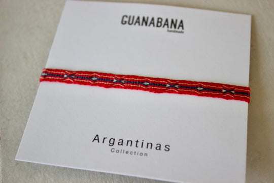 Guanabana（グアナバナ）handmade ブレスレット　レッド