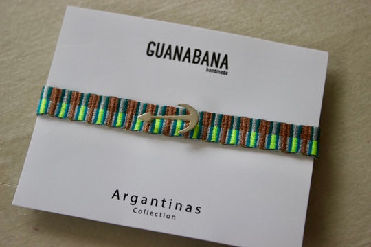 Guanabana（グアナバナ）　ブレスレット　グリーン　イカリ