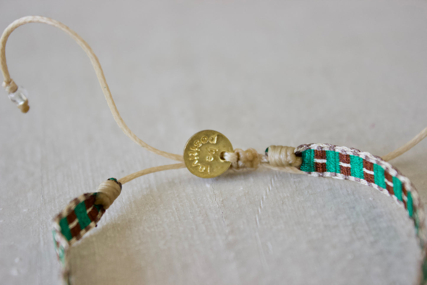 Guanabana（グアナバナ）ハンドメイド ブレスレット #グリーン
