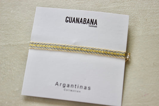 Guanabana（グアナバナ） ハンドメイド ブレスレット イエロー 1928