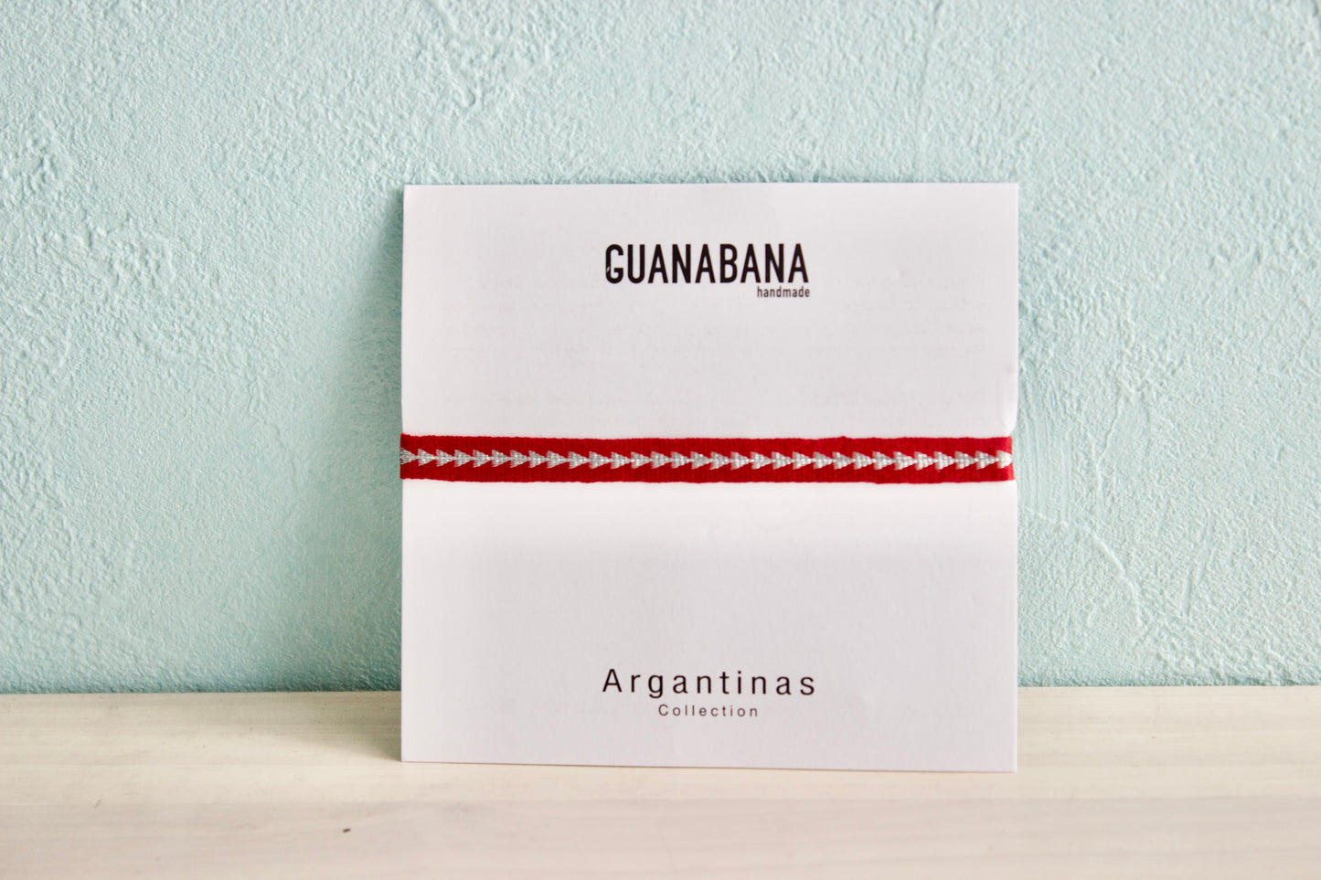 Guanabana（グアナバナ）ハンドメイド ブレスレット レッド G11E100000676