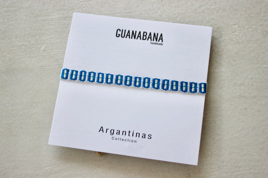 Guanabana（グアナバナ） ハンドメイド ブレスレット #ブルー