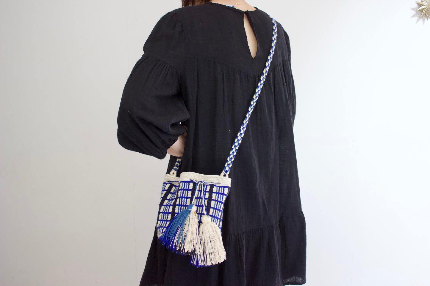 Guanabana( グアナバナ）medium bag ミディアムバッグ　ブルー　G12W00012103