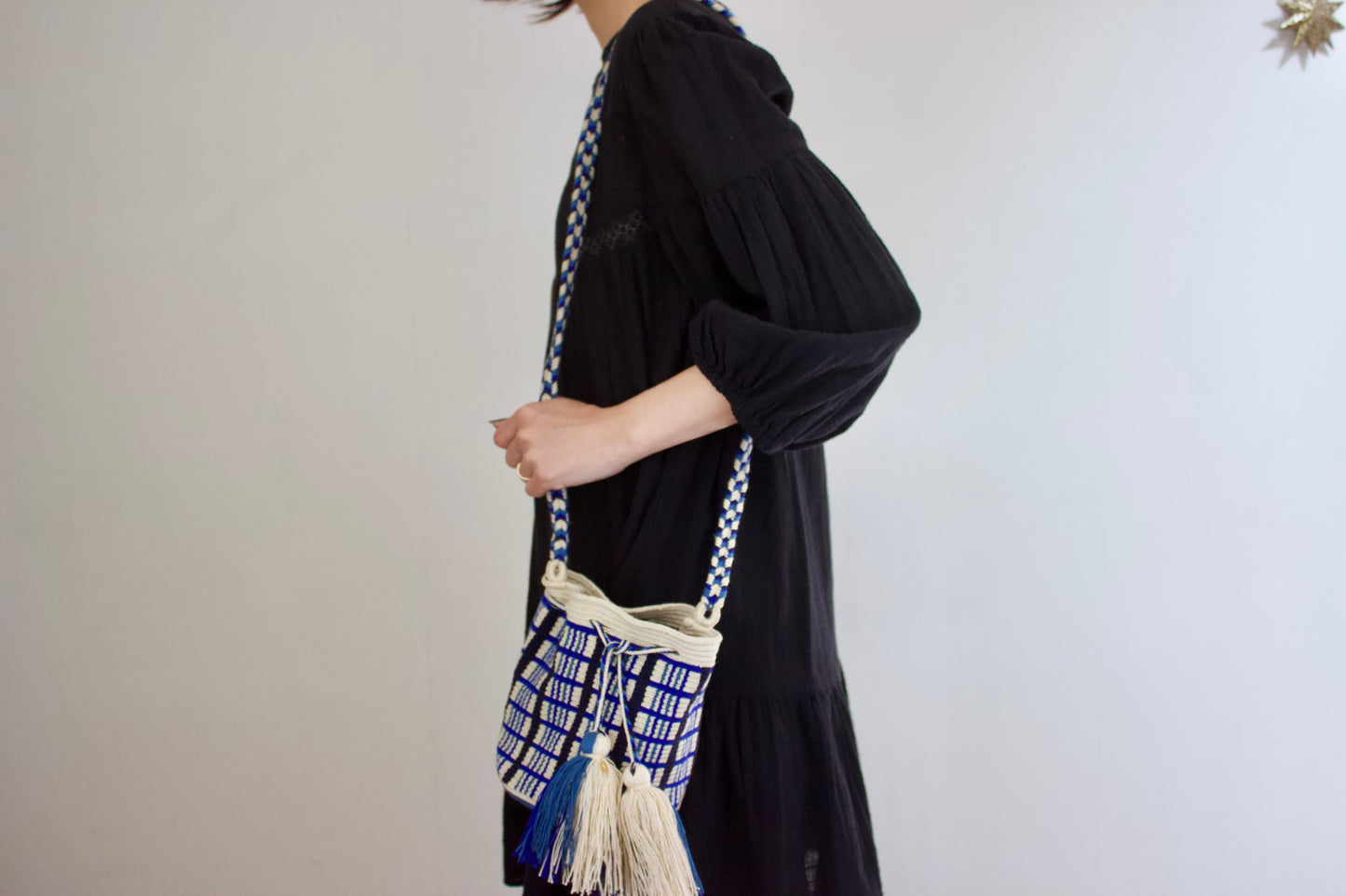Guanabana( グアナバナ）medium bag ミディアムバッグ　ブルー　G12W00012103