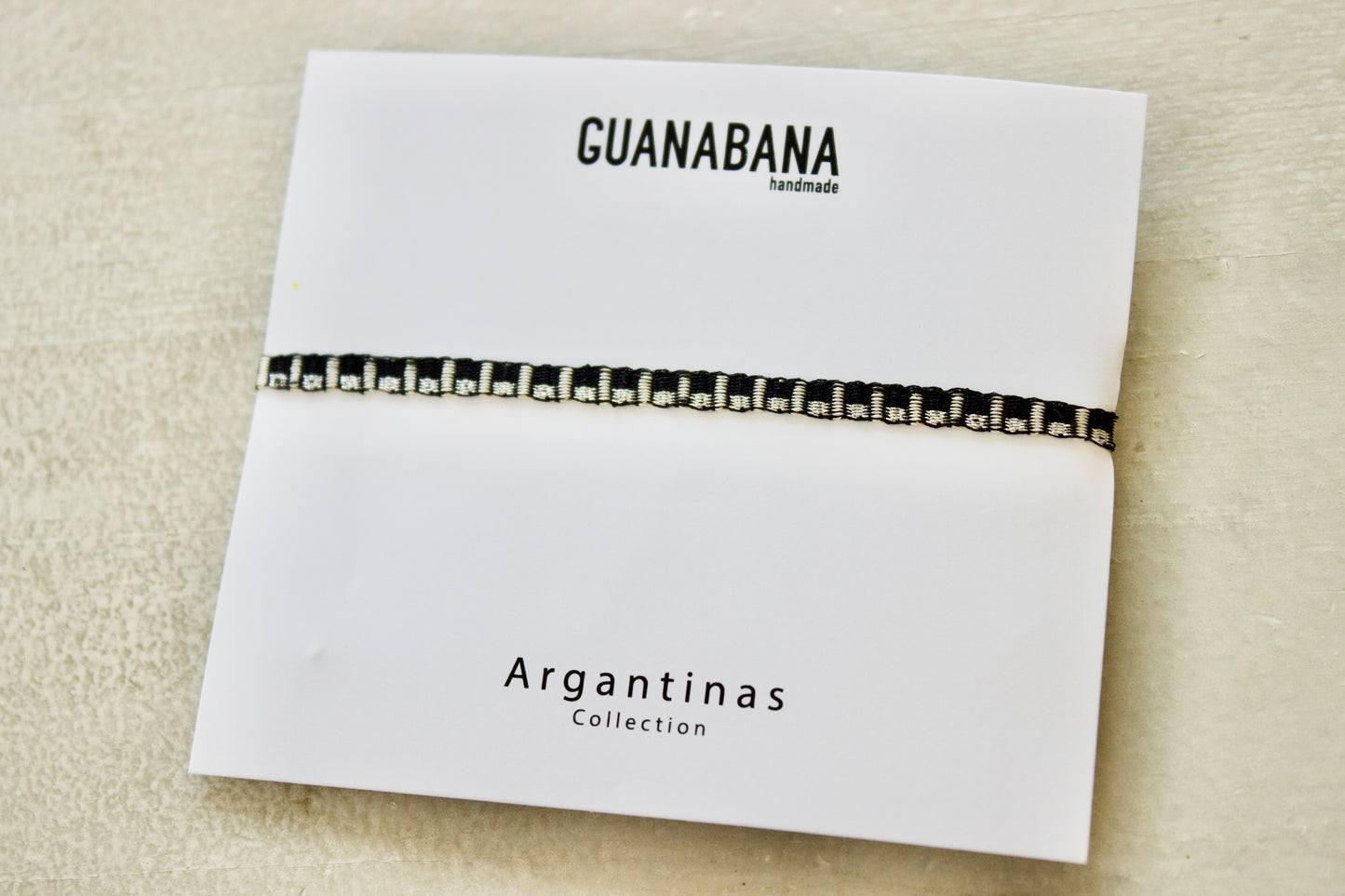 Guanabana（グアナバナ） ハンドメイド ブレスレット ブラック
