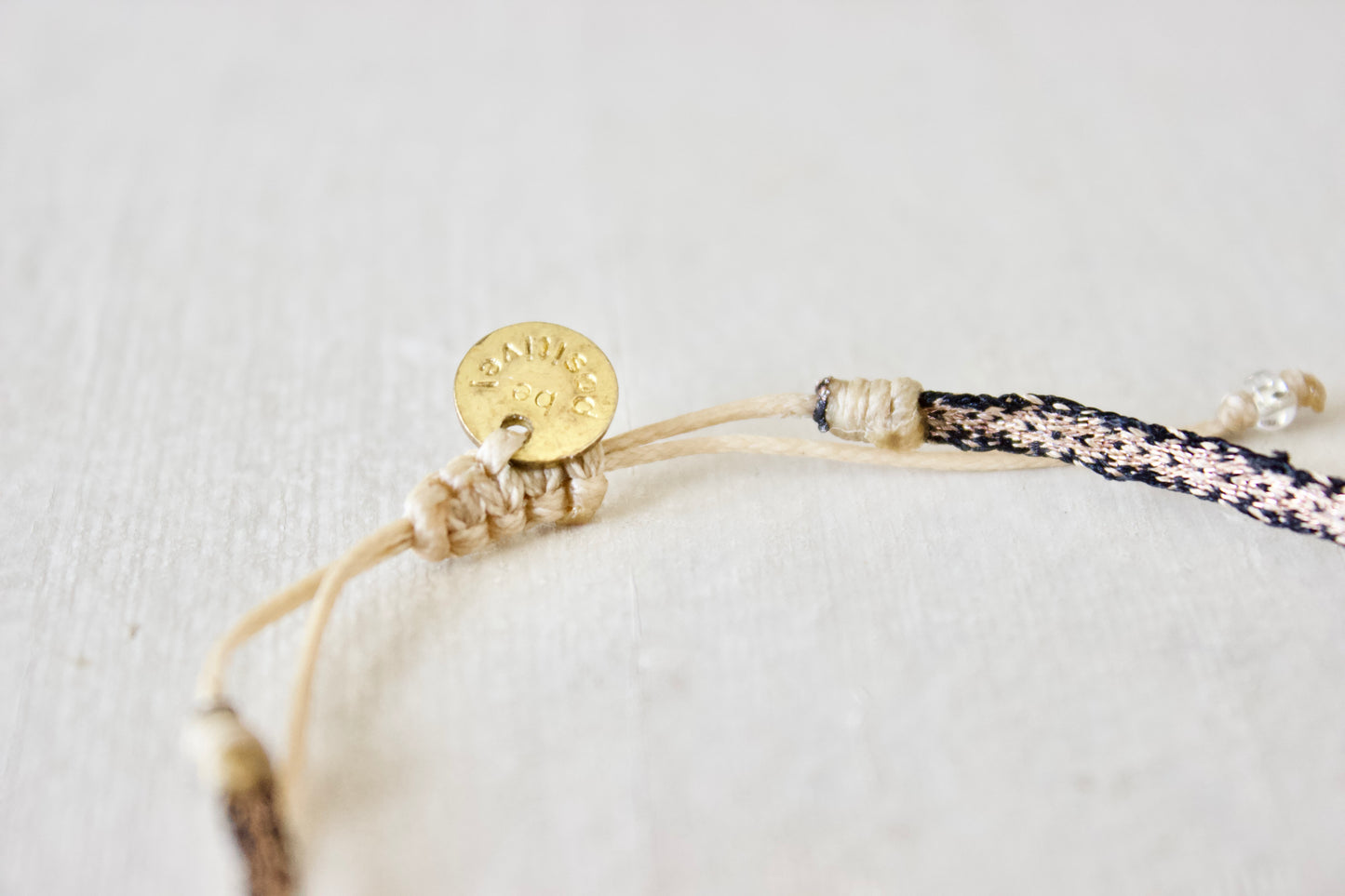 Guanabana（グアナバナ） ハンドメイド ブレスレット #ブラック