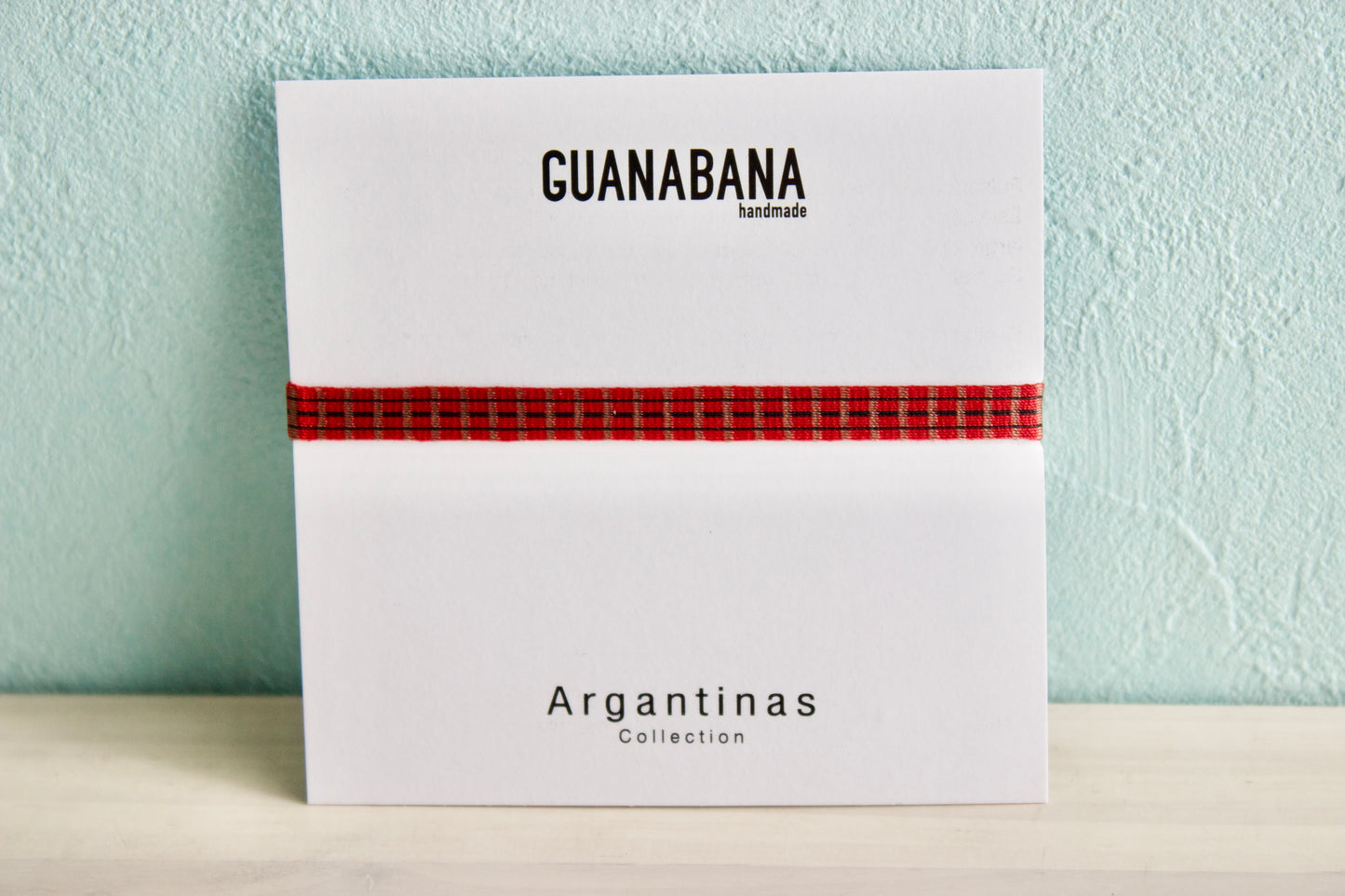 Guanabana（グアナバナ）ハンドメイド ブレスレット #レッド G11E100001868