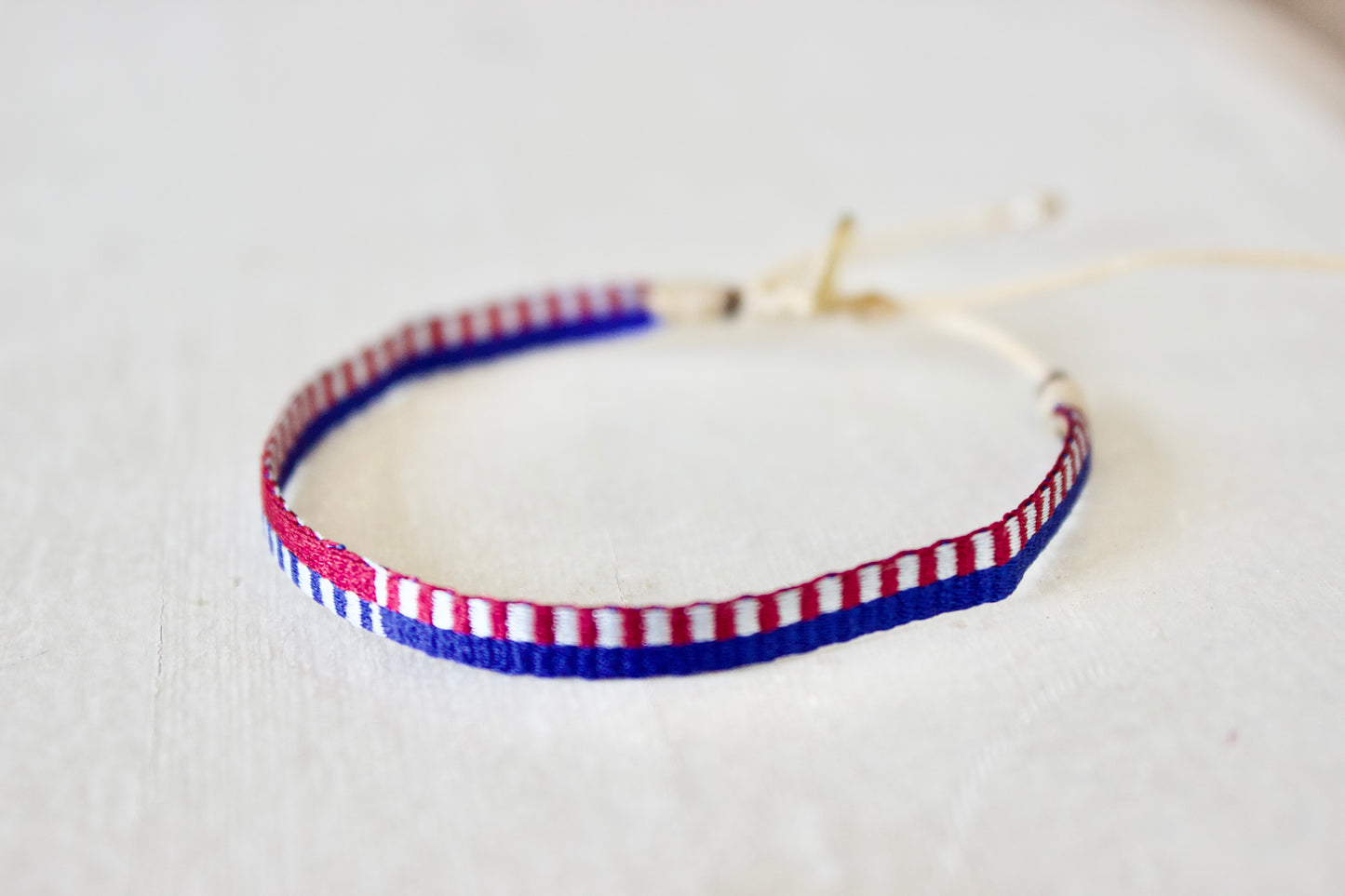 Guanabana（グアナバナ）ハンドメイド ブレスレット トリコロール