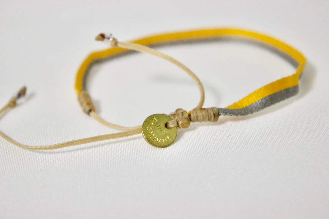Guanabana（グアナバナ） ハンドメイド ブレスレット イエロー