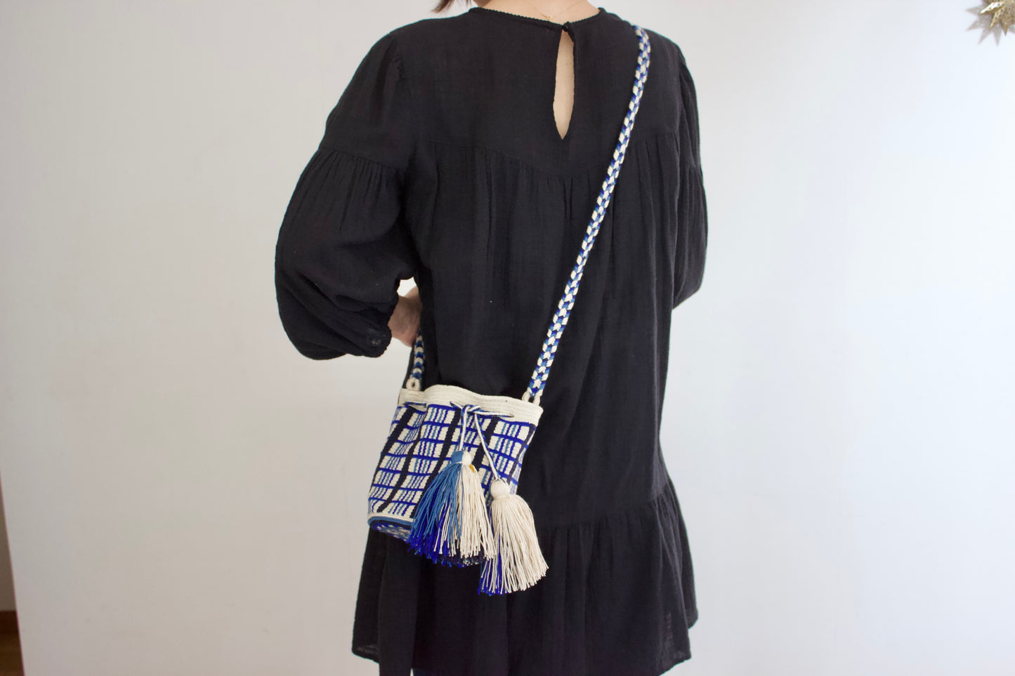 Guanabana( グアナバナ）medium bag ミディアムバッグ　ブルー　G12W00012103